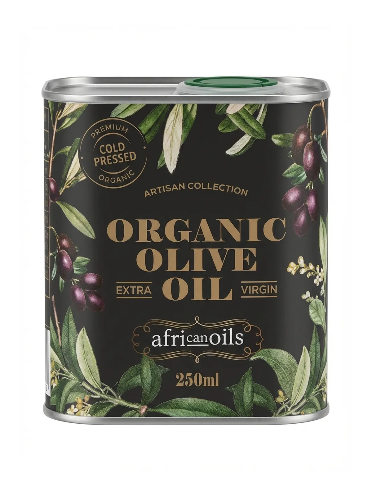 African Oils Organic Extra Virgin Olive Oil