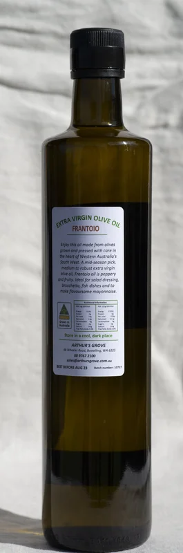 Arthur's Grove Frantoio Extra Virgin Olive Oil