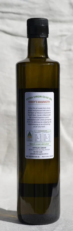 Arthur's Grove Hardy's Mammoth Extra Virgin Olive Oil