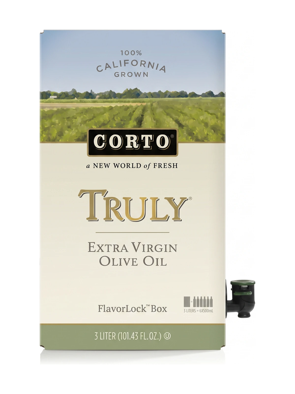 Corto Olive Co. TRULY® 100%