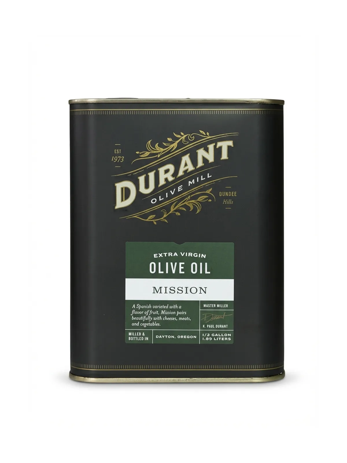 Durant Mission Extra Virgin Olive Oil