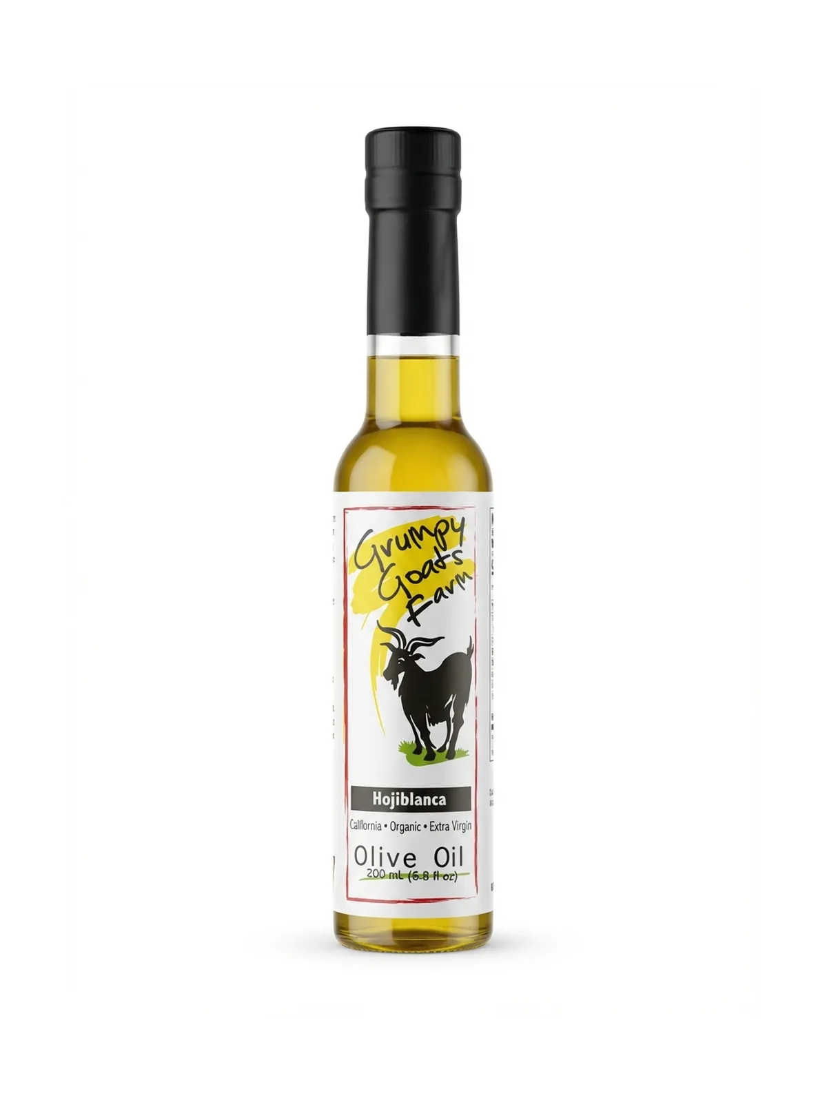 Grumpy Goats Farm Hojiblanca Extra Virgin Olive Oil