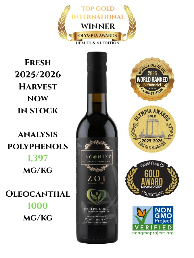 Laconiko ZOI Ultra High Phenolic EVOO
