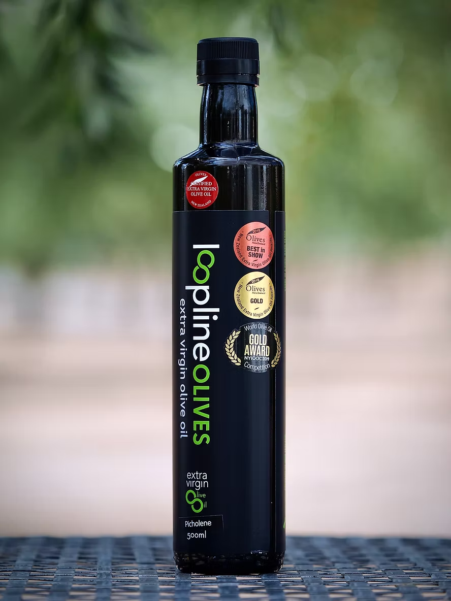 Loopline Olives Picholine Extra Virgin Olive Oil