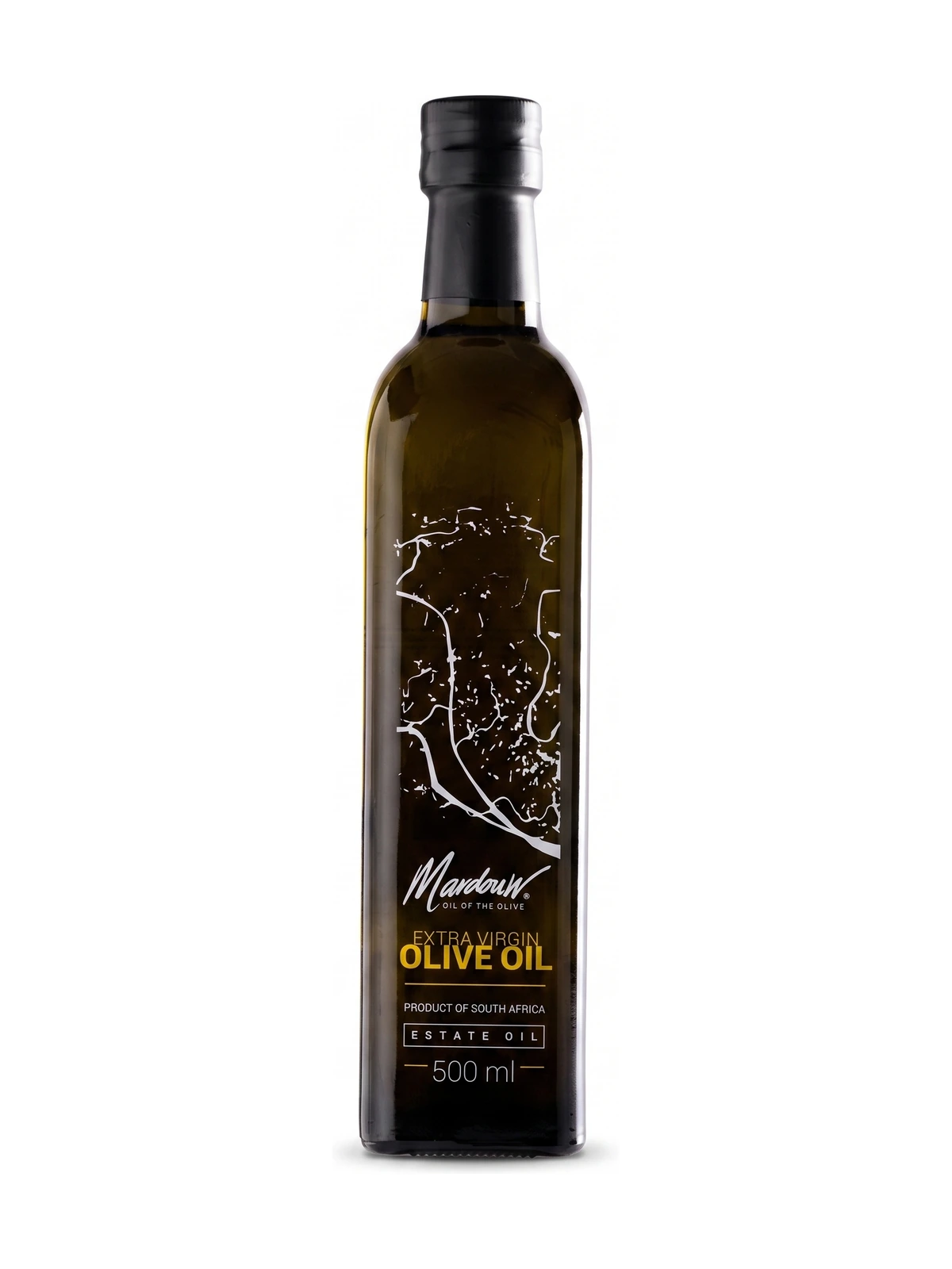 Mardouw Premium Medium Extra Virgin Olive Oil by Mardouw Olive Estate, front-facing on a white background