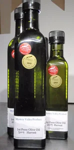 Mystery Valley Produce Leccino Extra Virgin Olive Oil