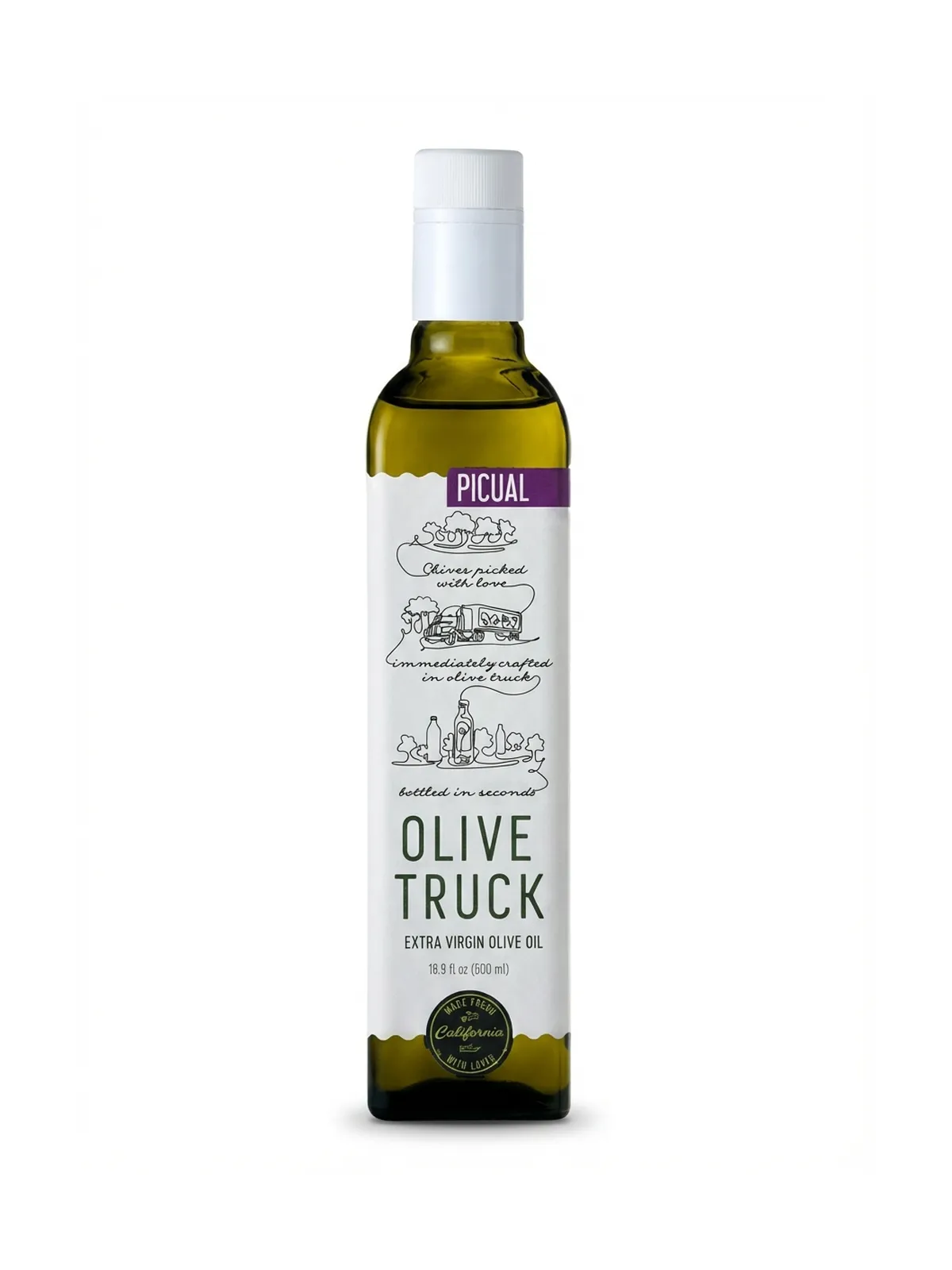 Olive Truck California Picual