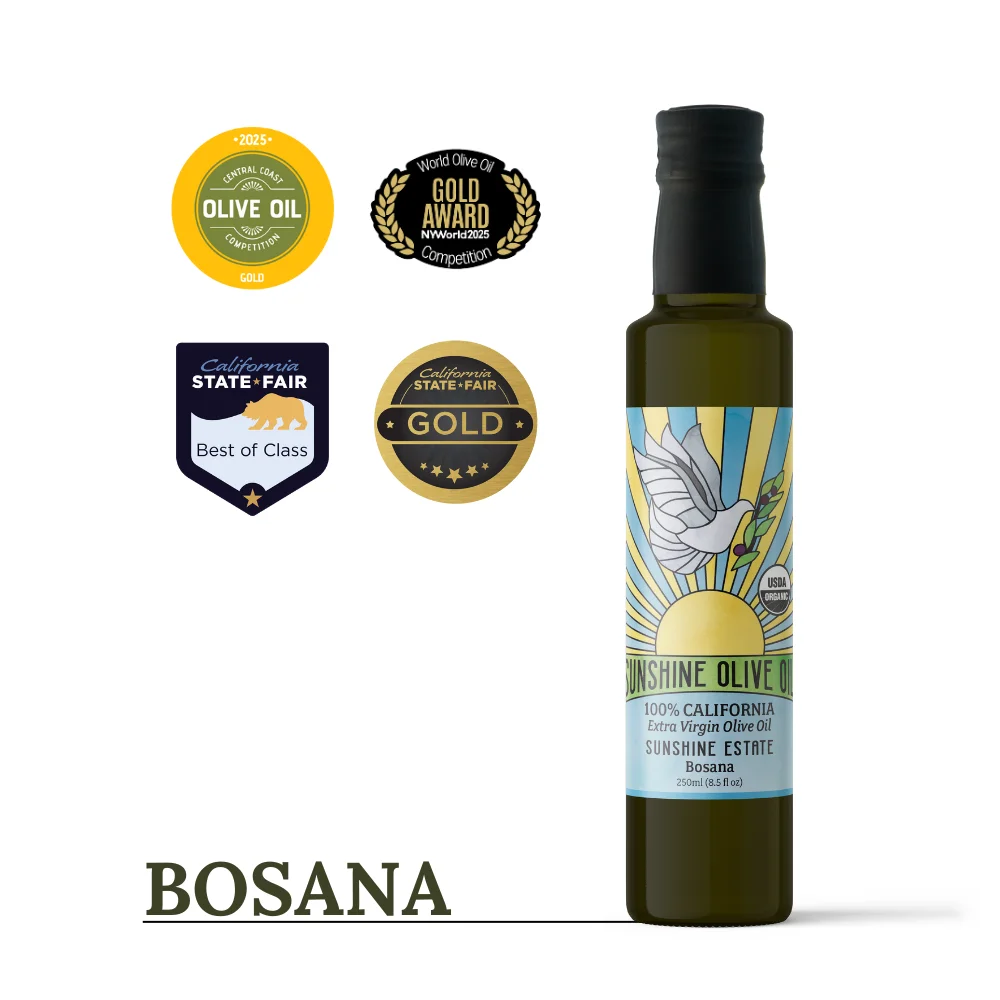 Sunshine Bosana Extra Virgin Olive Oil