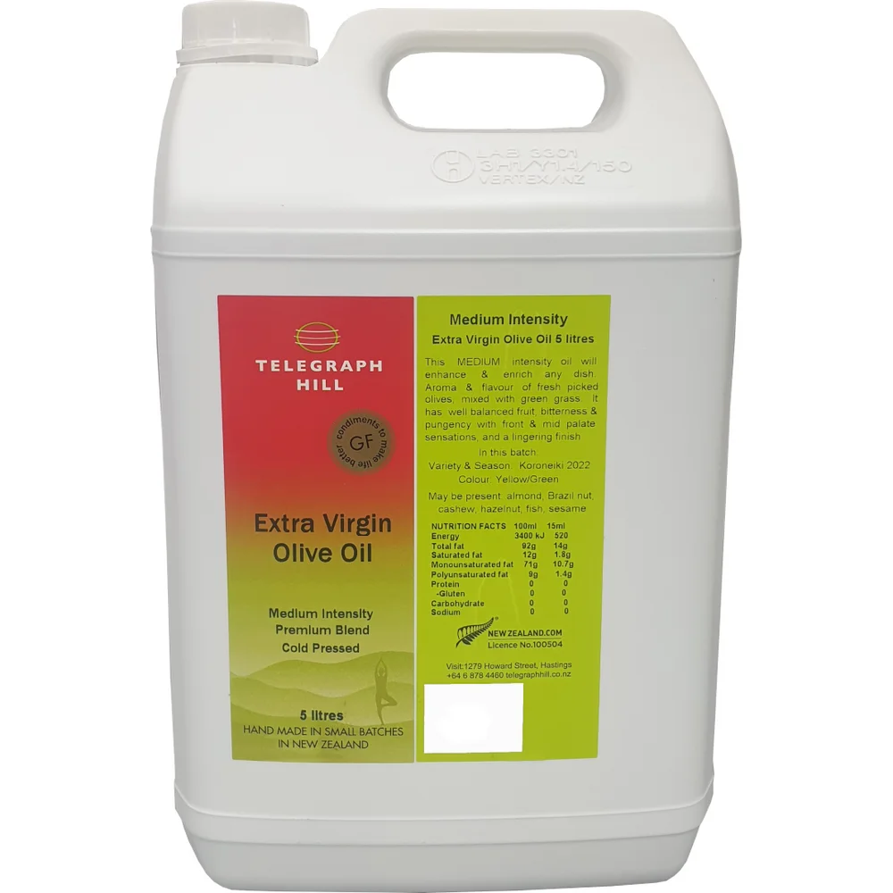 Telegraph Hill Medium Intensity Extra Virgin Olive Oil