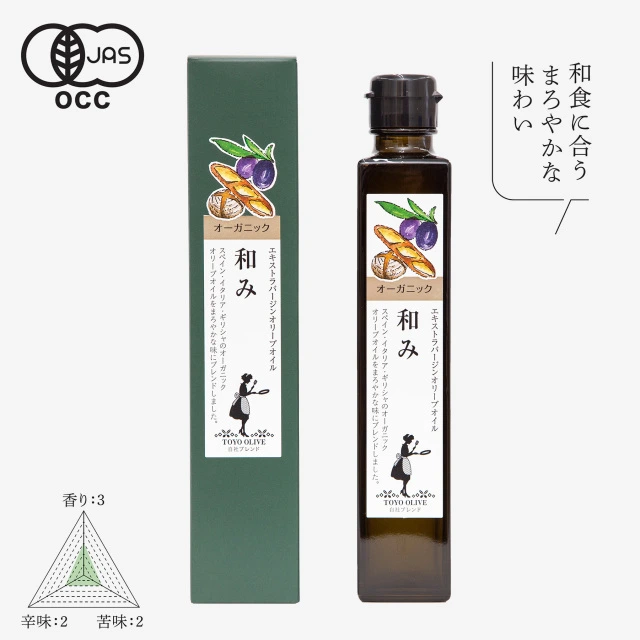 Toyo Olive Nagomi Extra Virgin Olive Oil, 182g bottle
