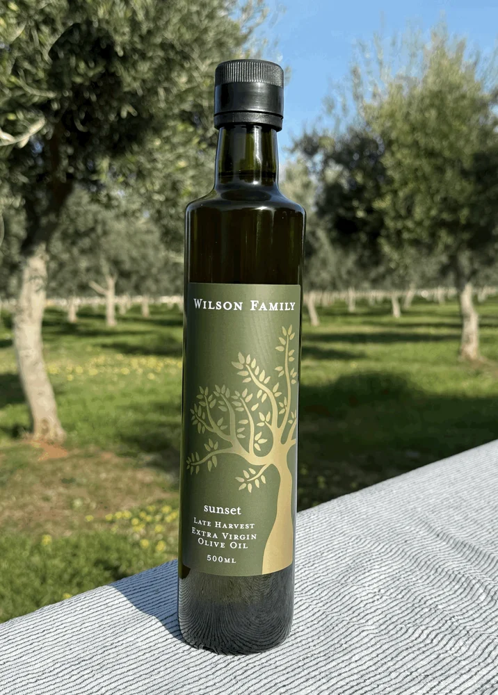 Wilson Family Olives Sunset Late Harvest