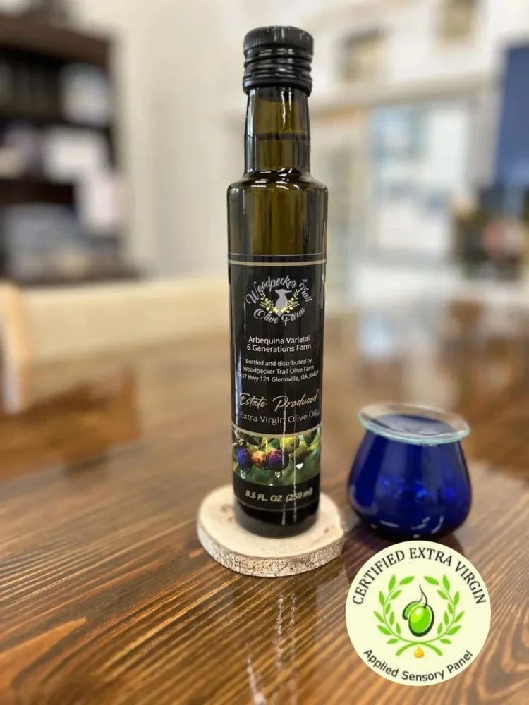 Woodpecker Trail Olive Farm Estate Produced Extra Virgin Olive Oil